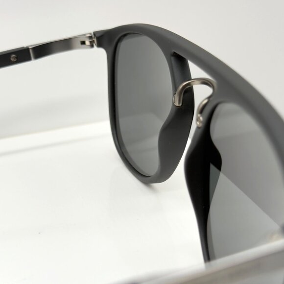 Georgio Armani AR8118 5001/87 Matte Black Sunglasses Grey Lens - Picture 9 of 14